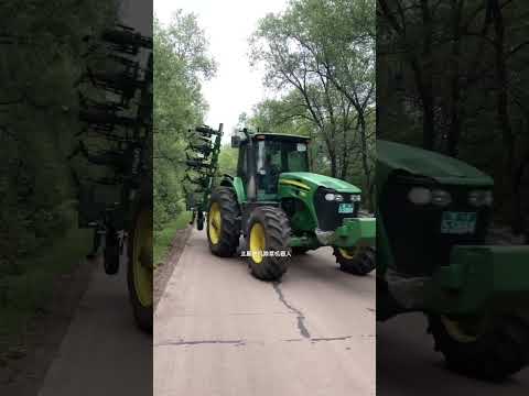 Garford Interrow is running on the road