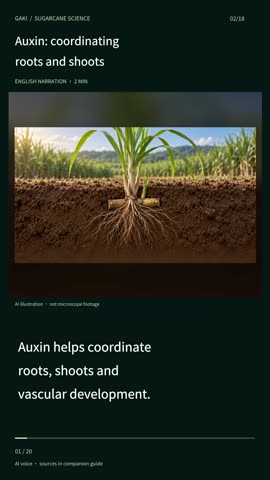 Auxin: coordinating roots and shoots