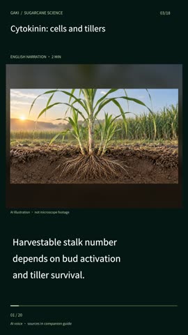 Cytokinin: cells and tillers