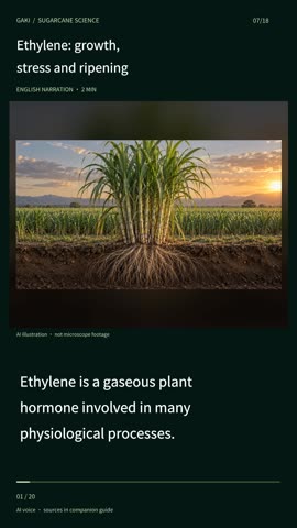 Ethylene: growth, stress and ripening