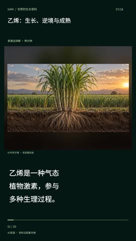 乙烯：生长、逆境与成熟