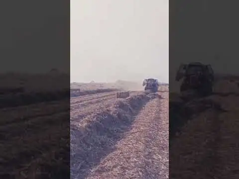 巴基斯坦Claas 2200甘蔗残叶打捆