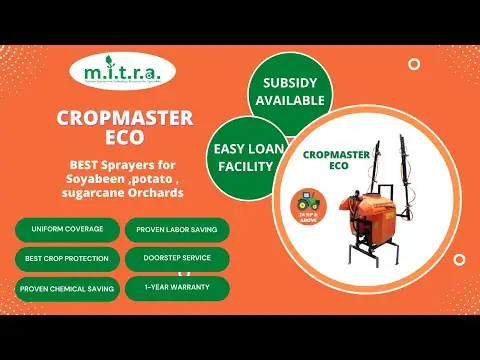 Cropmaster Eco配套久保田拖拉机甘蔗喷施