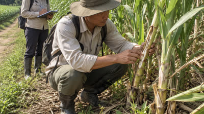 杂草、螟虫与鼠害：苗期综合巡田